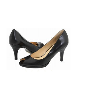 Cole Haan Size 9 Carma Black Patent Nike Air